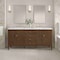 James Martin Vanities 72'' Double Vanity, Mid Century Walnut w/ 3 CM White Zeus Quartz Top 485-V72-WLT-3WZ - alternate 4